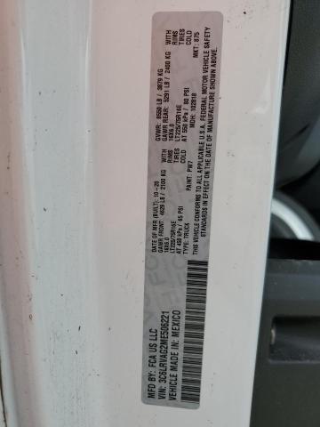 3C6LRVAG2ME506221 - 2021 RAM PROMASTER 1500 STANDARD WHITE photo 13
