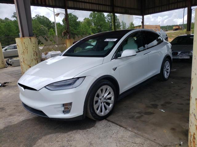 5YJXCAE20JF120468 - 2018 TESLA MODEL X WHITE photo 1