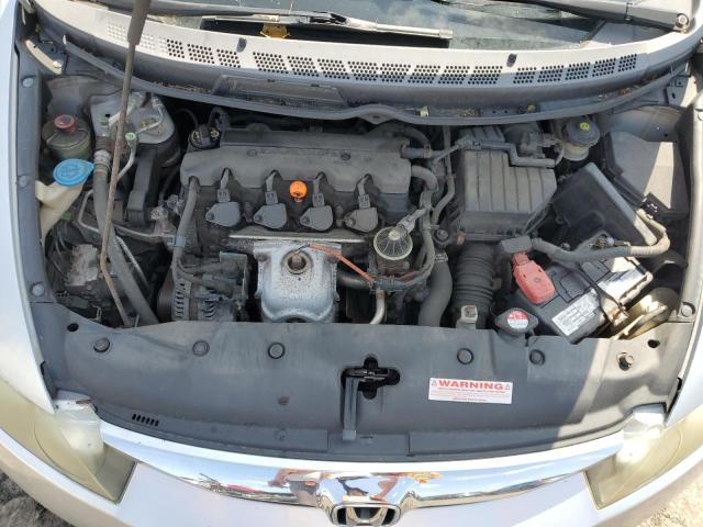 2HGFA16949H311234 - 2009 HONDA CIVIC EXL SILVER photo 11