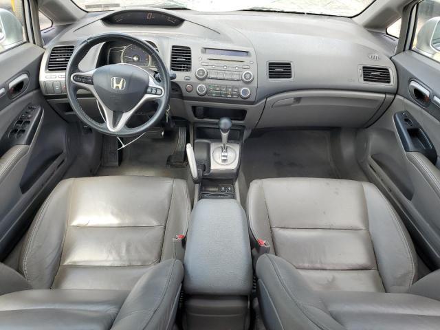 2HGFA16949H311234 - 2009 HONDA CIVIC EXL SILVER photo 8