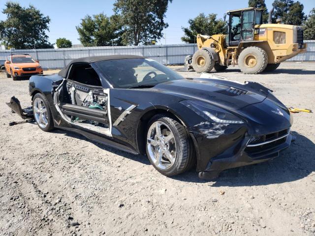 1G1YF3D74F5107244 - 2015 CHEVROLET CORVETTE STINGRAY 3LT BLACK photo 4