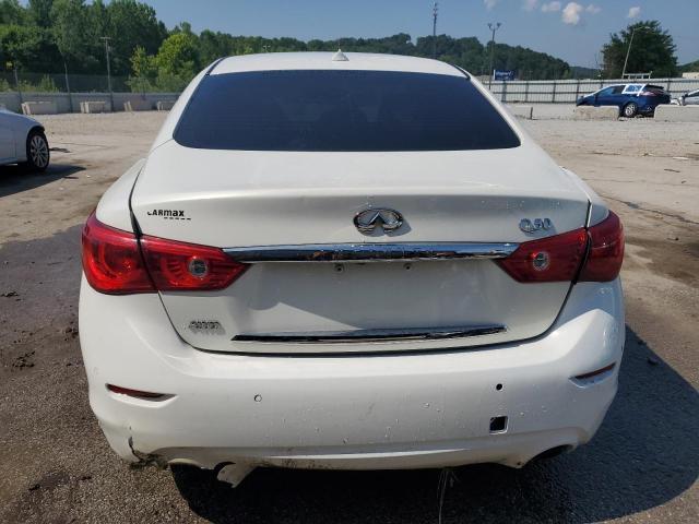 JN1BV7AR5FM409731 - 2015 INFINITI Q50 BASE WHITE photo 6