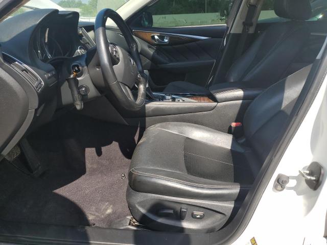JN1BV7AR5FM409731 - 2015 INFINITI Q50 BASE WHITE photo 7