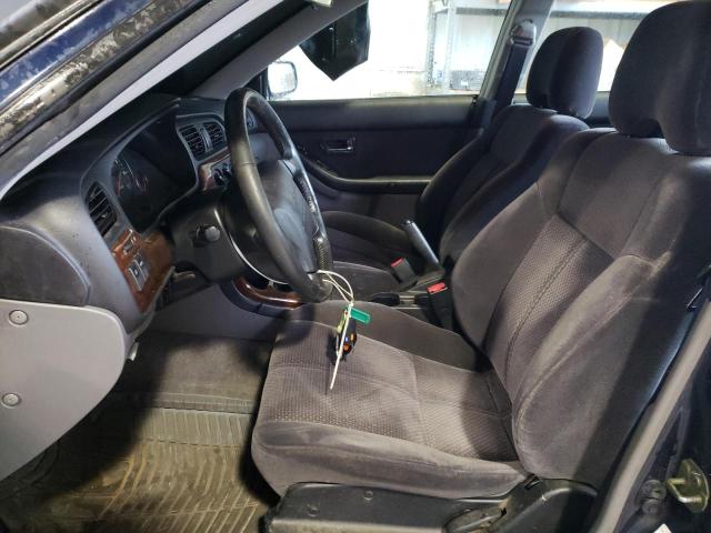 4S3BE635636214903 - 2003 SUBARU LEGACY L BLUE photo 7