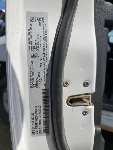 3C6RR7KG2NG206415 - 2022 RAM 1500 CLASS TRADESMAN Biały zdjęcie 12