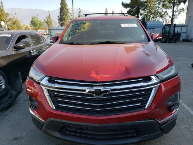 1GNERGKW8NJ120966 - 2022 CHEVROLET TRAVERSE LT BURGUNDY photo 5