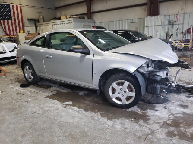 1G1AK18F287207255 - 2008 CHEVROLET COBALT LS SILVER photo 4