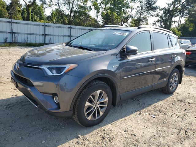 JTMRJREV2GD013459 - 2016 TOYOTA RAV4 HV XLE CHARCOAL photo 1