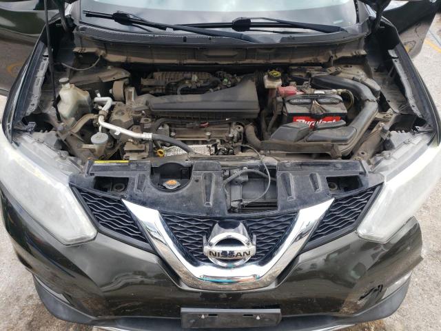 KNMAT2MV8FP537048 - 2015 NISSAN ROGUE S BLACK photo 12