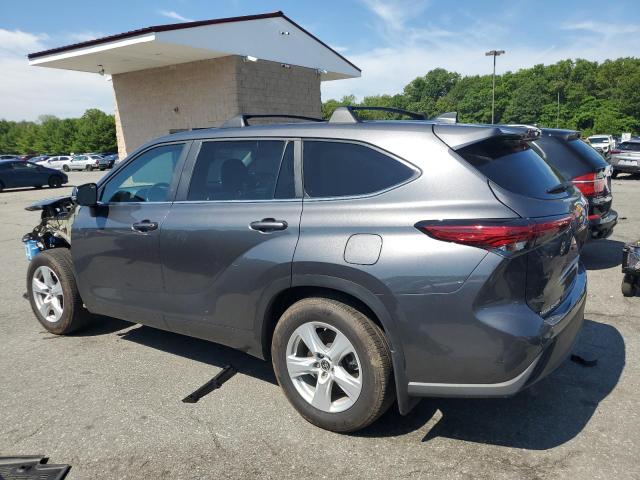 5TDKDRBH3PS518731 - 2023 TOYOTA HIGHLANDER L GRAY photo 2