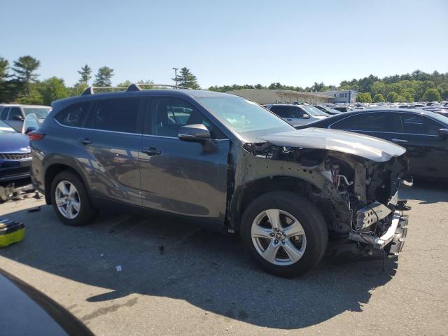 5TDKDRBH3PS518731 - 2023 TOYOTA HIGHLANDER L GRAY photo 4