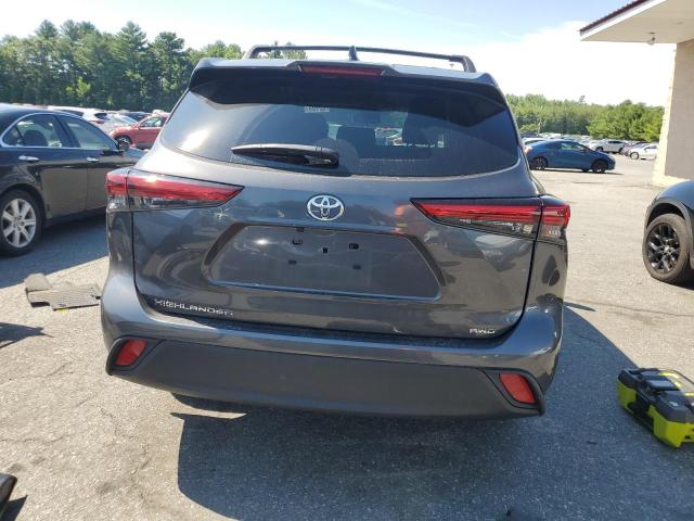 5TDKDRBH3PS518731 - 2023 TOYOTA HIGHLANDER L GRAY photo 6