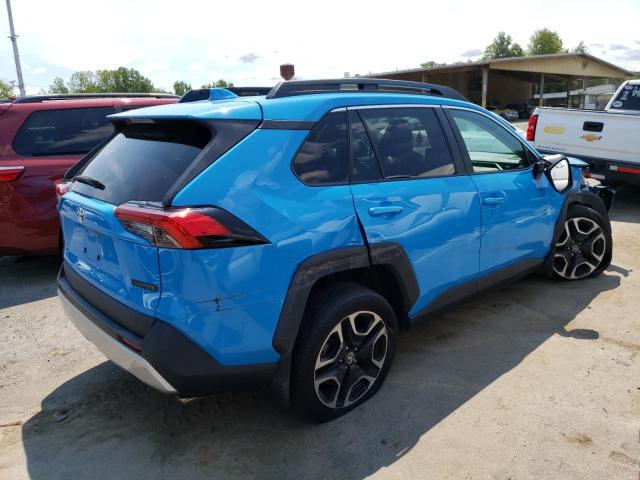 2T3J1RFV0KW043387 - 2019 TOYOTA RAV4 ADVENTURE BLUE photo 3