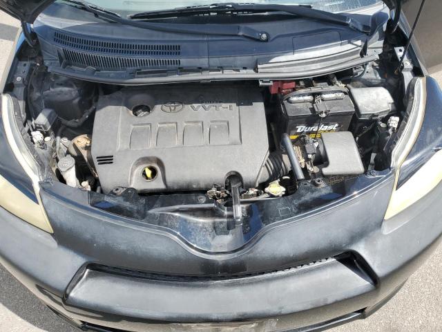 JTKKU4B43C1026474 - 2012 TOYOTA SCION XD შავი ფოტო 11