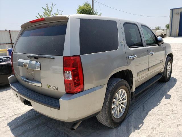 1GNFC13509R104972 - 2009 CHEVROLET TAHOE HYBRID GRAY photo 3