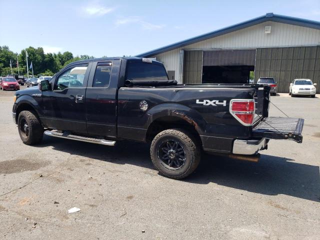 1FTEX1E82AFA33831 - 2010 FORD F150 SUPER CAB BLACK photo 2