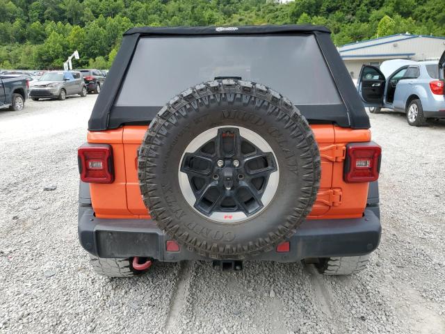 1C4HJXFN4JW291872 - 2018 JEEP WRANGLER RUBICON ORANGE photo 6