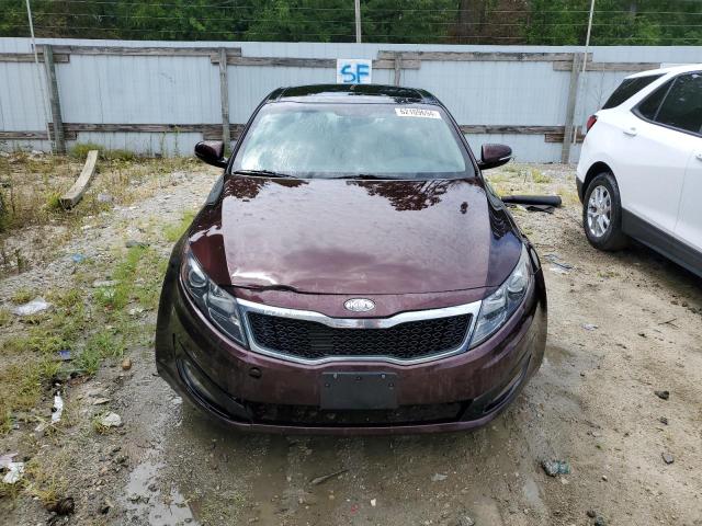 KNAGN4A73B5116265 - 2011 KIA OPTIMA EX BURGUNDY photo 5