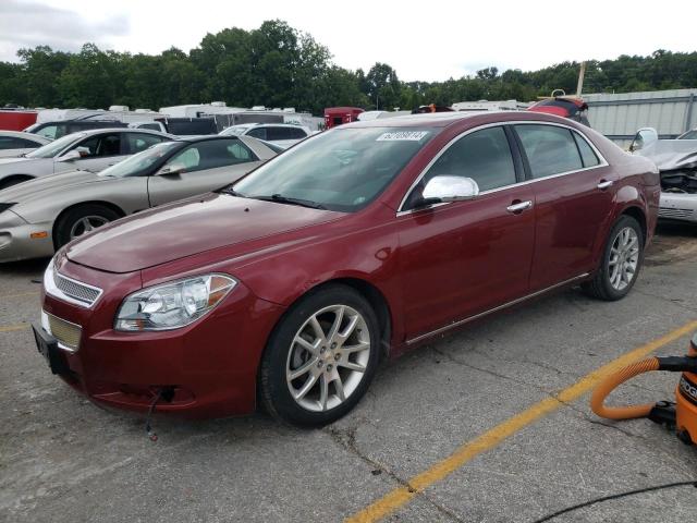1G1ZE5E74BF110912 - 2011 CHEVROLET MALIBU LTZ მუქწითელი ფოტო 1
