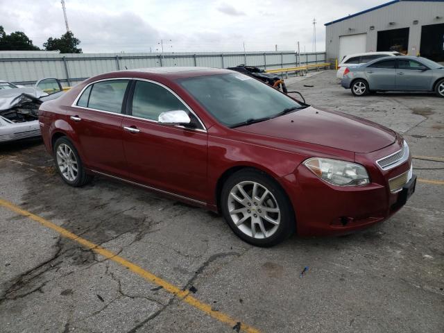 1G1ZE5E74BF110912 - 2011 CHEVROLET MALIBU LTZ მუქწითელი ფოტო 4