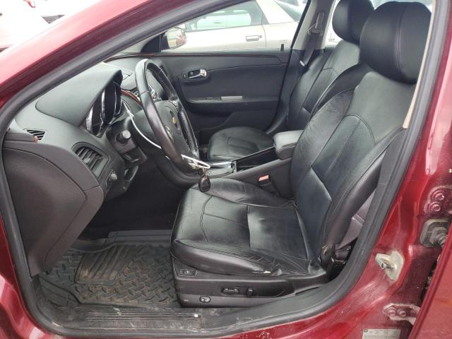 1G1ZE5E74BF110912 - 2011 CHEVROLET MALIBU LTZ მუქწითელი ფოტო 7