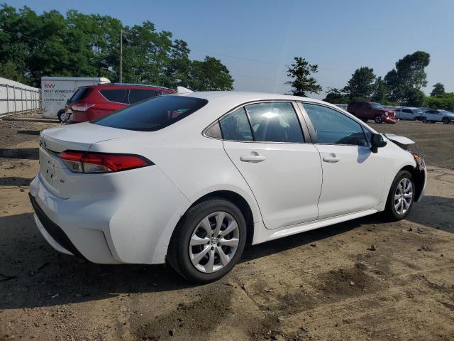 5YFEPRAE2LP067564 - 2020 TOYOTA COROLLA LE WHITE photo 3