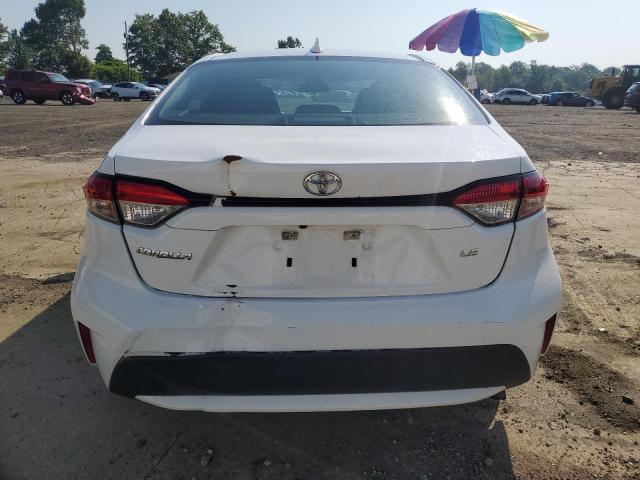 5YFEPRAE2LP067564 - 2020 TOYOTA COROLLA LE WHITE photo 6