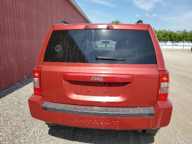 1J4NT2GB1AD648970 - 2010 JEEP PATRIOT SPORT RED photo 6