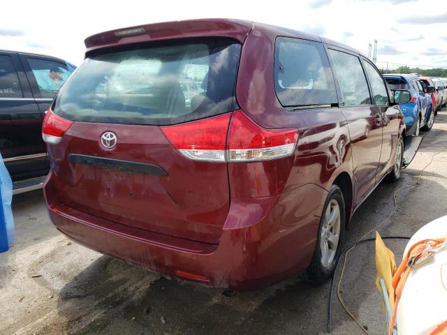 5TDZK3DC0BS055068 - 2011 TOYOTA SIENNA MAROON photo 3