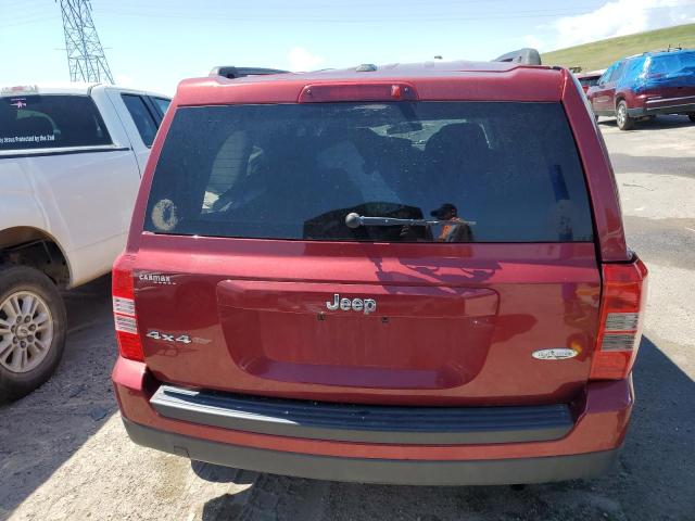 1C4NJRFB3FD155028 - 2015 JEEP PATRIOT LATITUDE RED photo 6