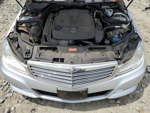 WDDGF8AB0ER306670 - 2014 MERCEDES-BENZ C 300 4MATIC SILVER photo 11