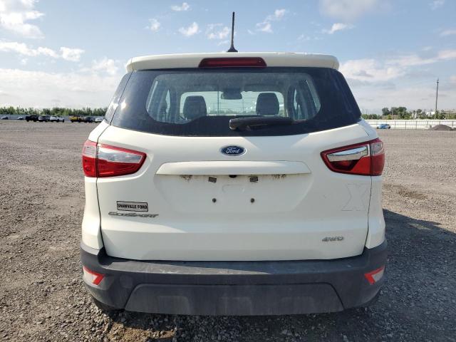 MAJ6S3FL0NC473433 - 2022 FORD ECOSPORT S WHITE photo 6
