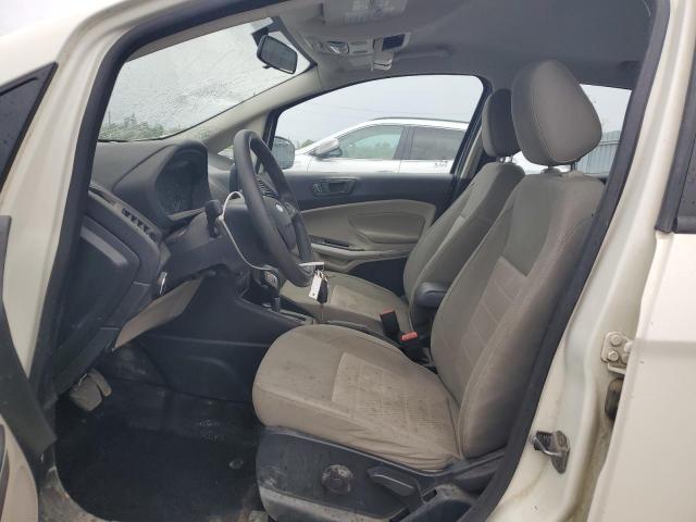 MAJ6S3FL0NC473433 - 2022 FORD ECOSPORT S WHITE photo 7