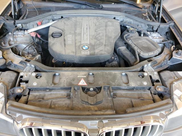 5UXWY3C58F0E95411 - 2015 BMW X3 XDRIVE28D GRAY photo 12