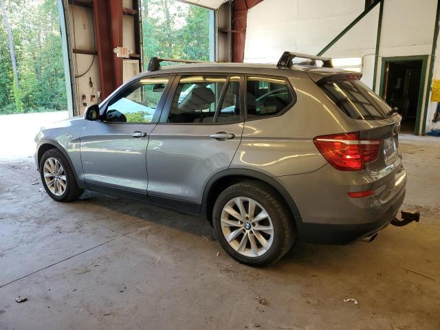 5UXWY3C58F0E95411 - 2015 BMW X3 XDRIVE28D GRAY photo 2