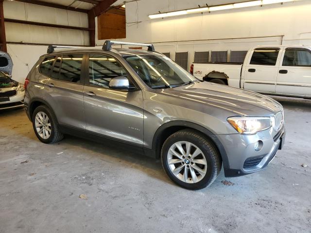 5UXWY3C58F0E95411 - 2015 BMW X3 XDRIVE28D GRAY photo 4
