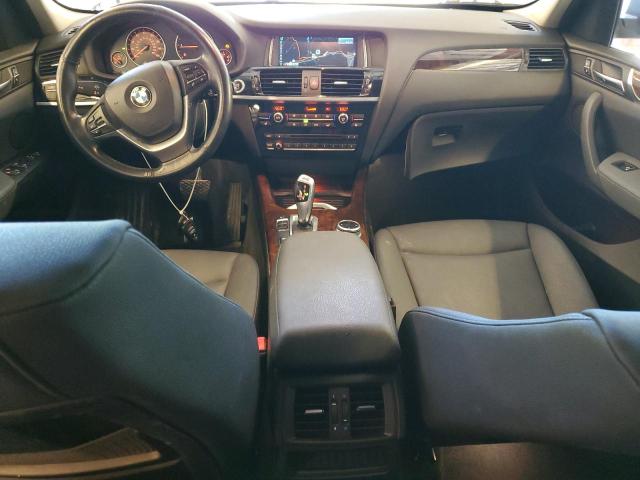5UXWY3C58F0E95411 - 2015 BMW X3 XDRIVE28D GRAY photo 8