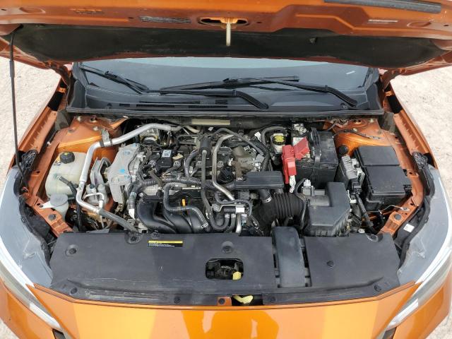 3N1AB8DV4MY276408 - 2021 NISSAN SENTRA SR ORANGE photo 11