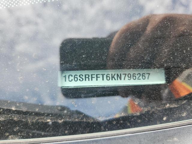 1C6SRFFT6KN796267 - 2019 RAM 1500 BIG HORN/LONE STAR BLACK photo 12