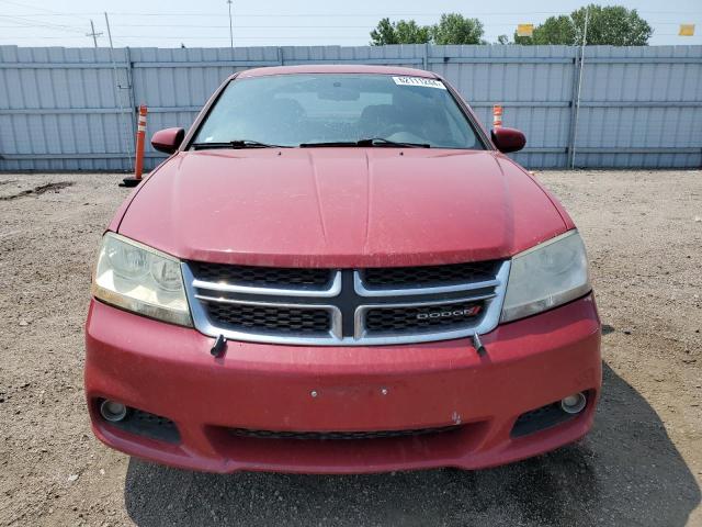 1C3CDZCG5DN682059 - 2013 DODGE AVENGER SXT RED photo 5