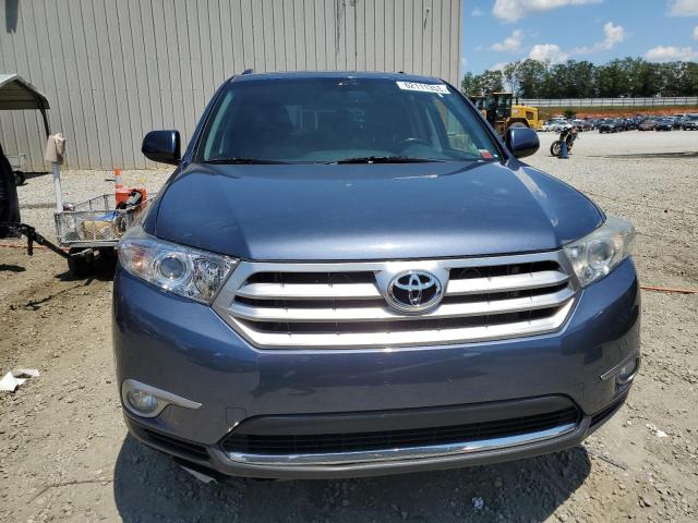 5TDBK3EH4CS152674 - 2012 TOYOTA HIGHLANDER BASE BLUE photo 5