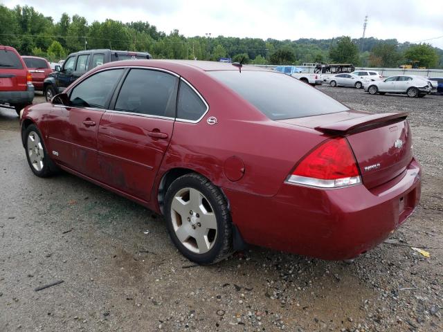 2G1WD58C669227825 - 2006 CHEVROLET IMPALA SUPER SPORT BURGUNDY photo 2