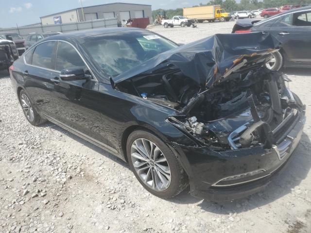 KMHGN4JE5GU116990 - 2016 HYUNDAI GENESIS 3.8L BLACK photo 4