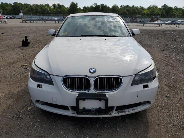 WBANE73567CM57750 - 2007 BMW 530I I WHITE photo 5