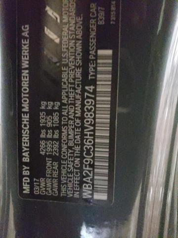 WBA2F9C36HV983974 - 2017 BMW 230I Сұр фото 13