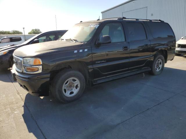 1GKFK66UX5J264124 - 2005 GMC YUKON XL DENALI BLACK photo 1