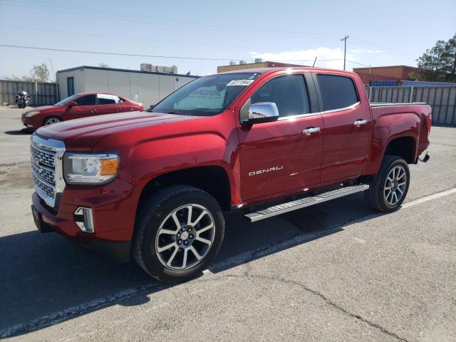 1GTG6EEN9M1200969 - 2021 GMC CANYON DENALI BURGUNDY photo 1