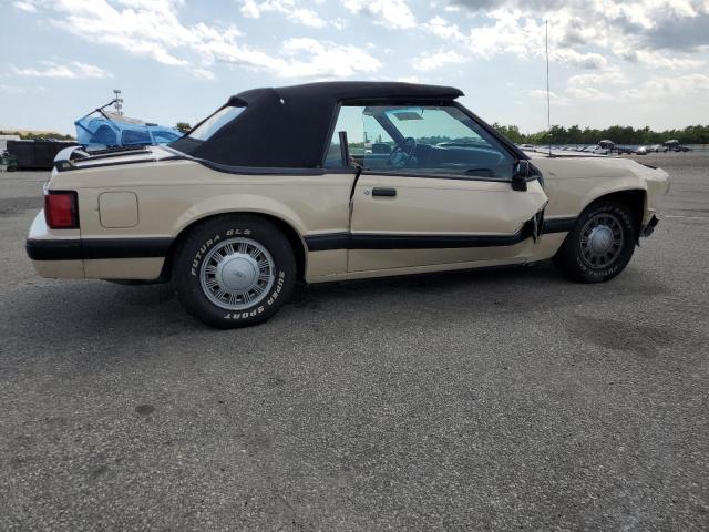 1FABP44A6JF232251 - 1988 FORD MUSTANG LX BEIGE photo 3