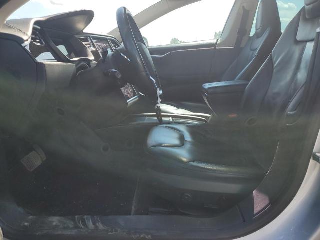5YJSA1H12EFP45446 - 2014 TESLA MODEL S SILVER photo 7
