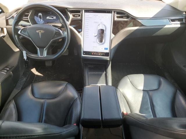 5YJSA1H12EFP45446 - 2014 TESLA MODEL S SILVER photo 8
